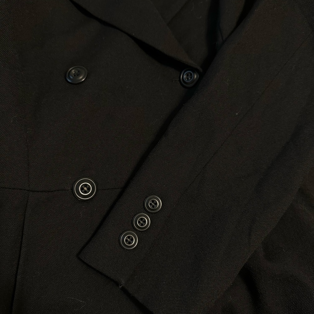 Pendleton Vintage Wool Black Double-Breasted Wome… - image 3